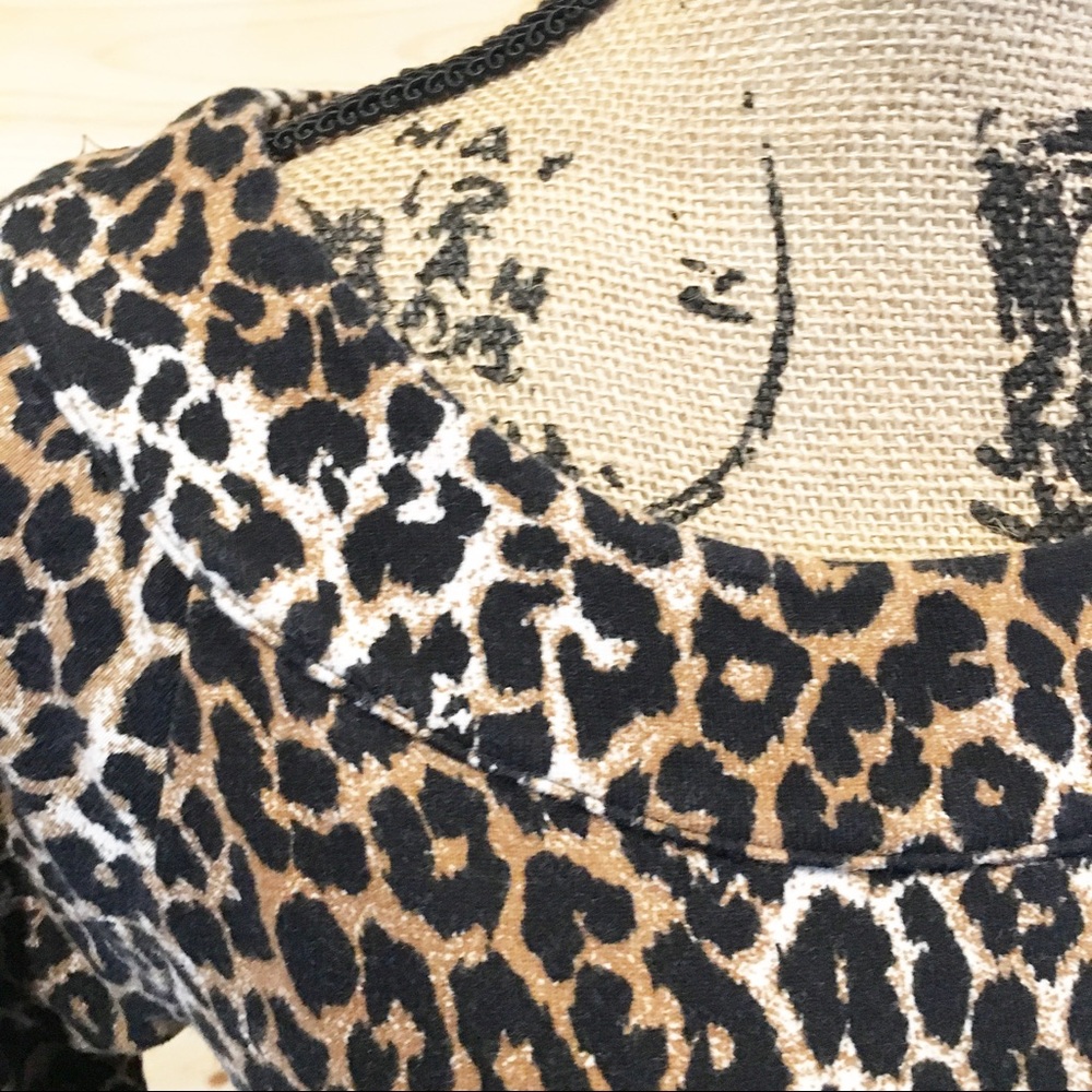 Animal Print Top Rafaela Petite Medium - Picture 2 of 6